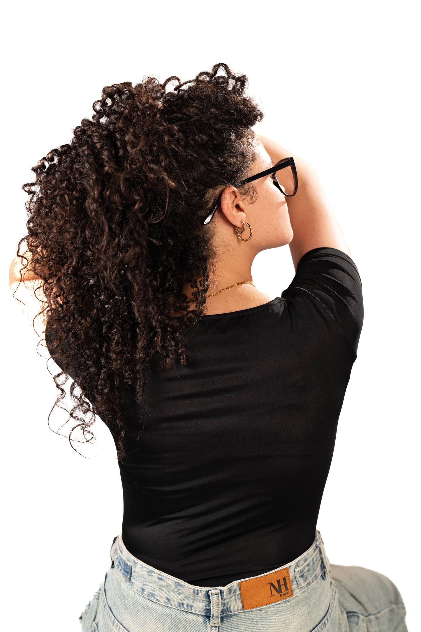 Short sleeve basic top